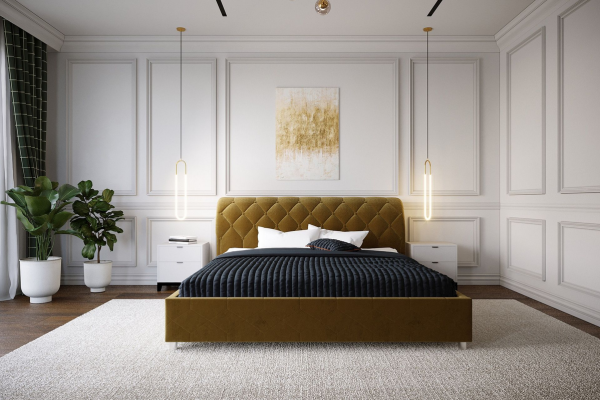 Gepolstertes Bett - ART81206